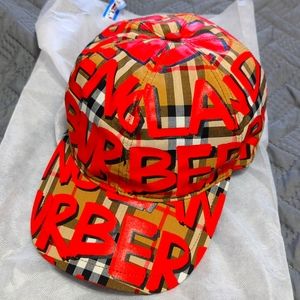 Burberry Graffiti Baseball Cap